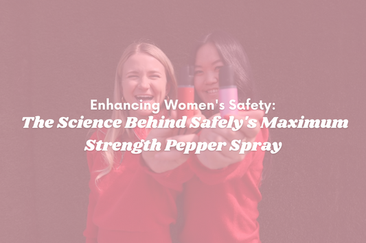 Enhancing Women's Safety: The Science Behind Safely's Maximum Strength Pepper Spray