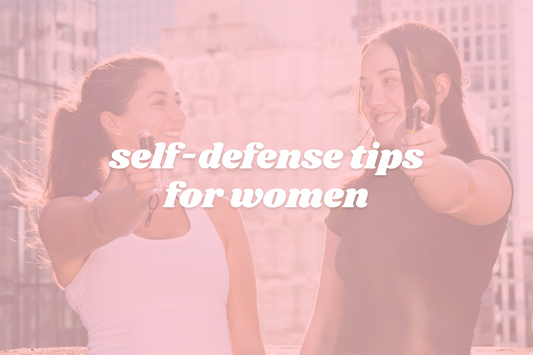 self defense tips for women