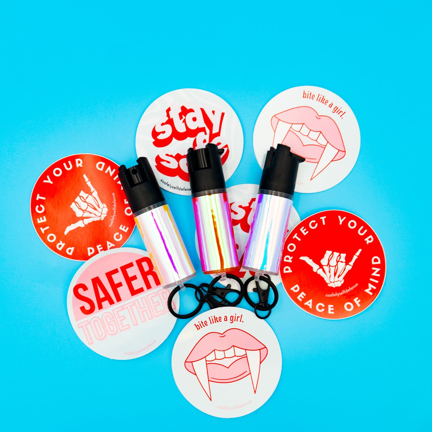 Pepper Spray + Keychain