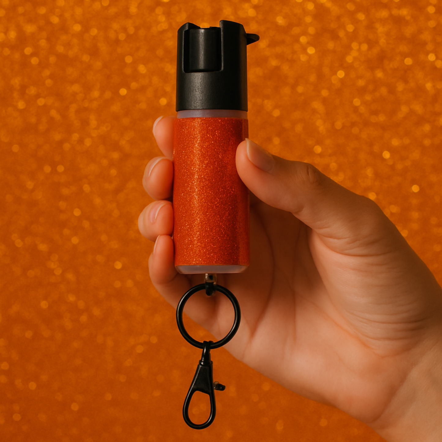 Pepper Spray + Keychain