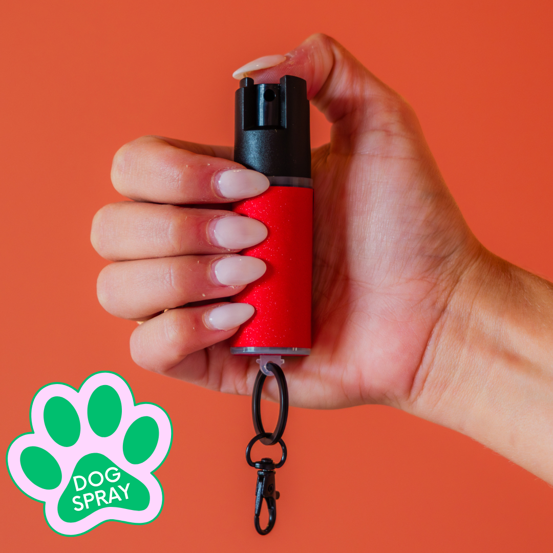 Dog Spray + Keychain