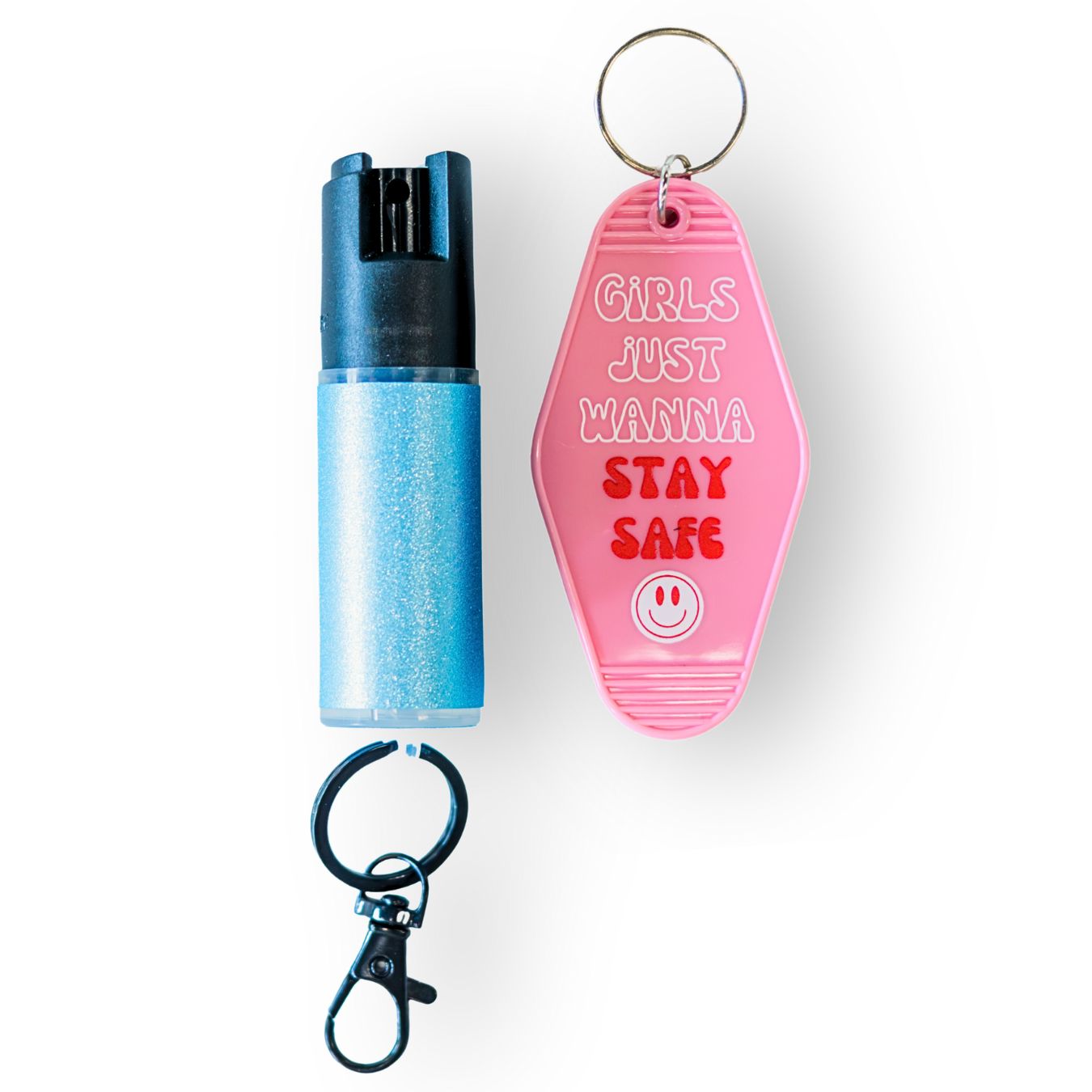 Motel Keychain + Pepper Spray Bundle