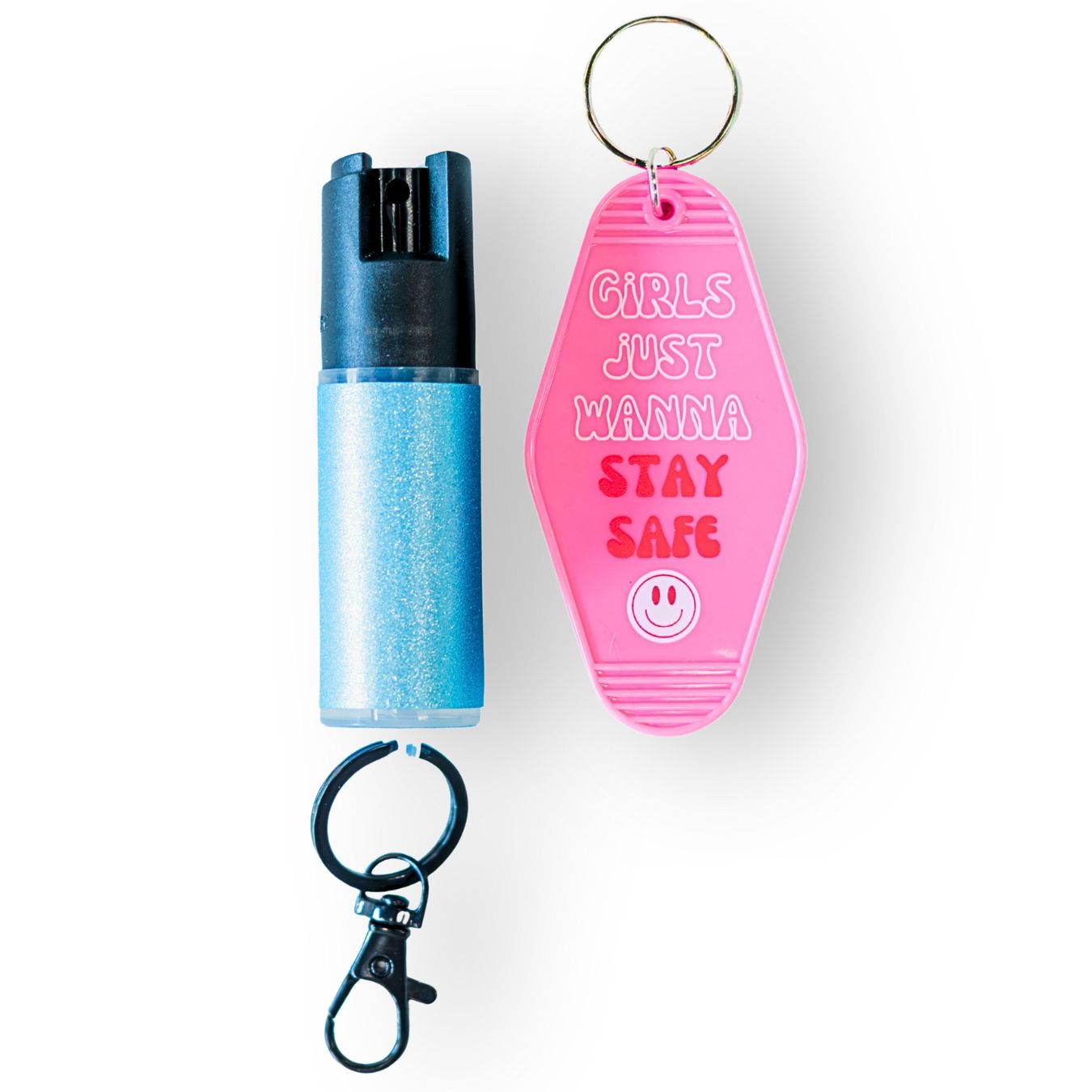 Motel Keychain + Pepper Spray Bundle