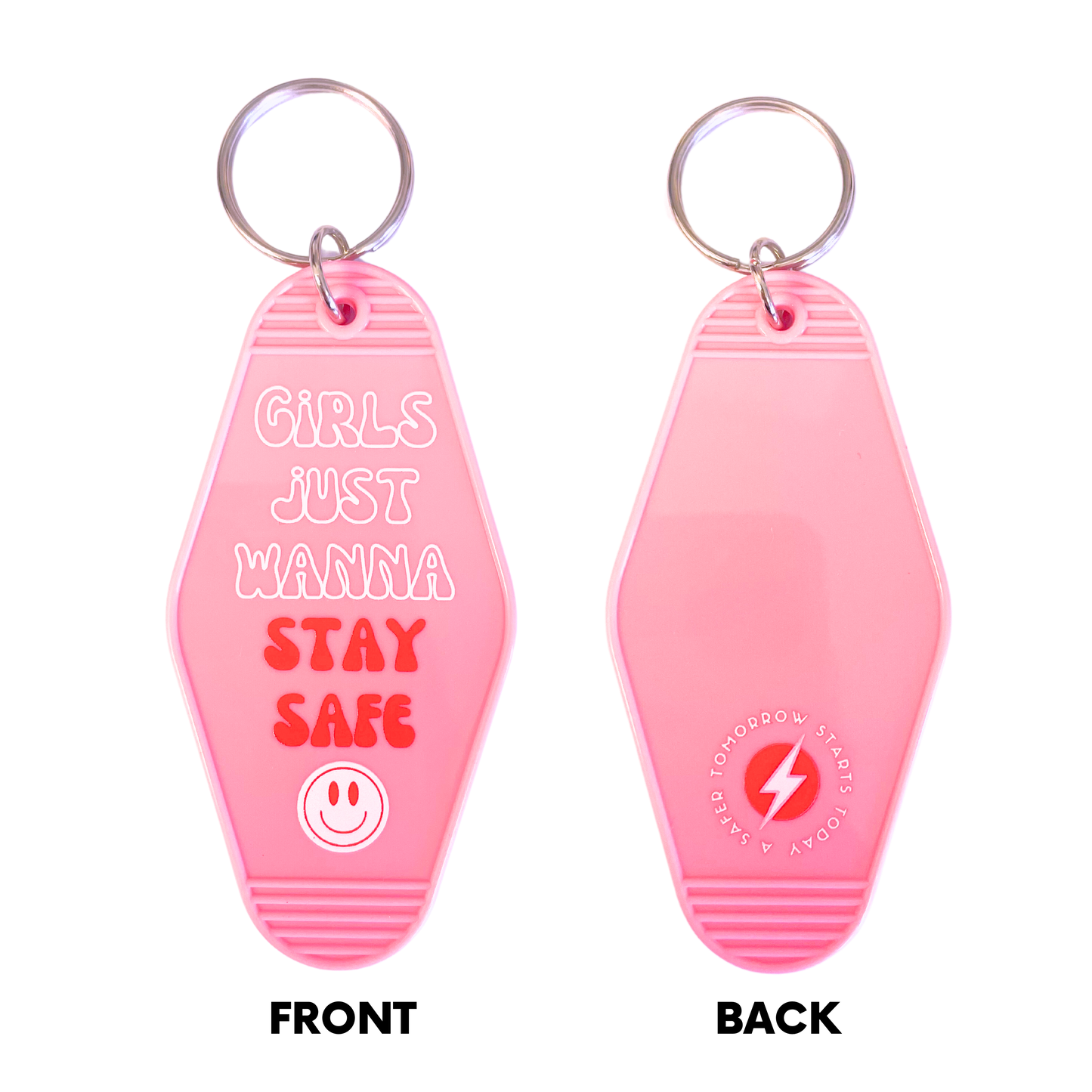 Motel Keychain + Pepper Spray Bundle