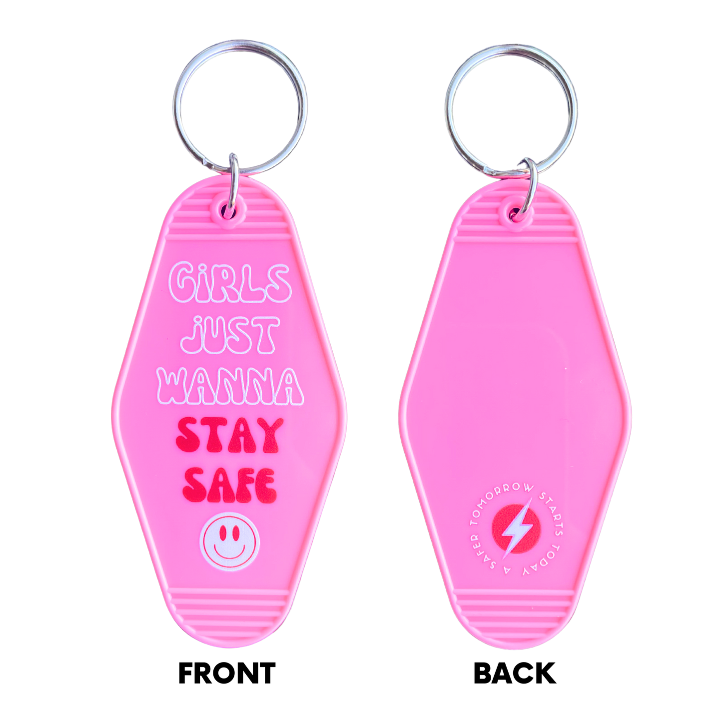 Motel Keychain + Pepper Spray Bundle