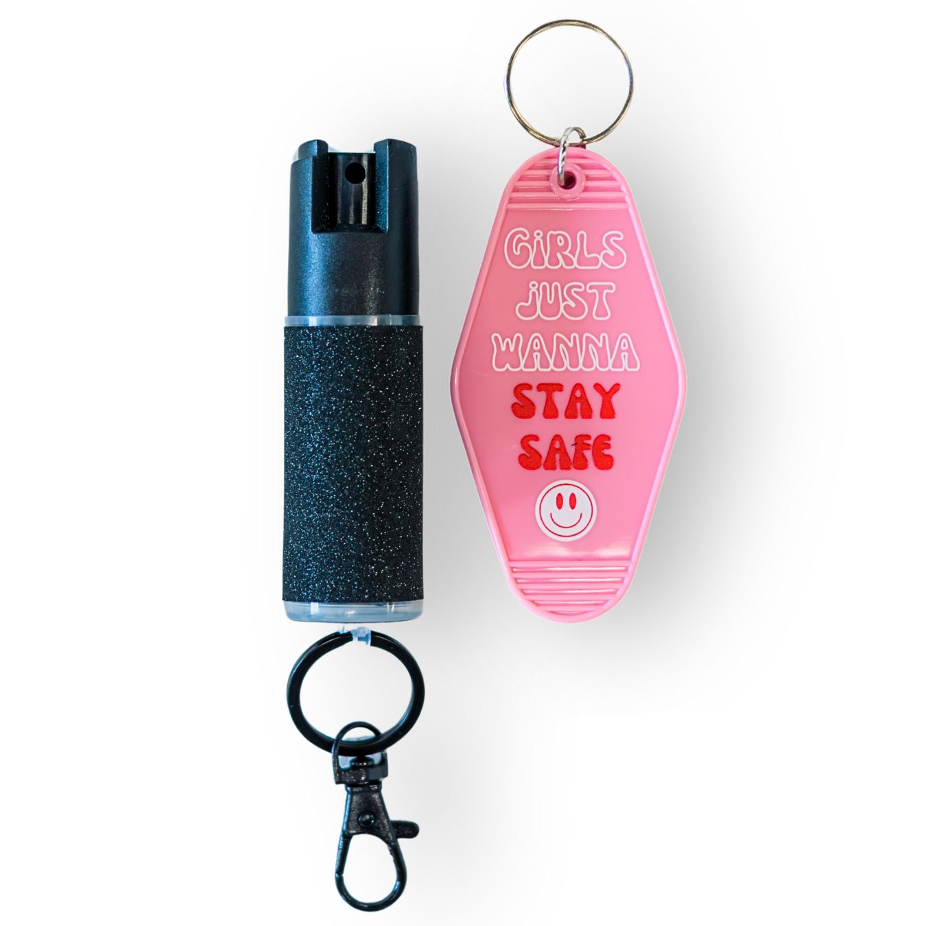 Motel Keychain + Pepper Spray Bundle