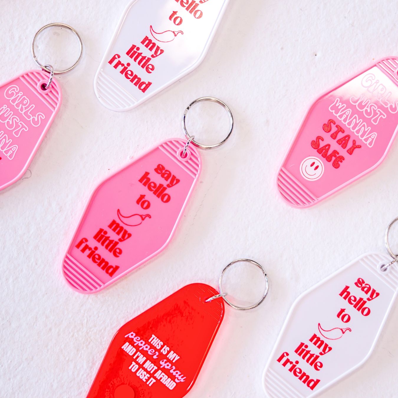 Motel Keychains | Empowering & Stylish Everyday Accessories – Safely