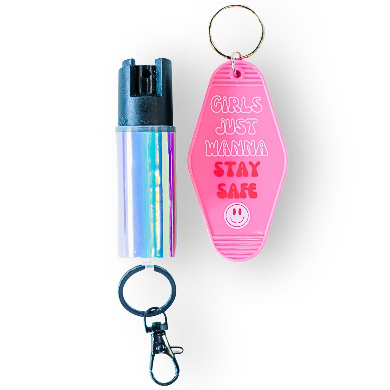 Motel Keychain + Pepper Spray Bundle