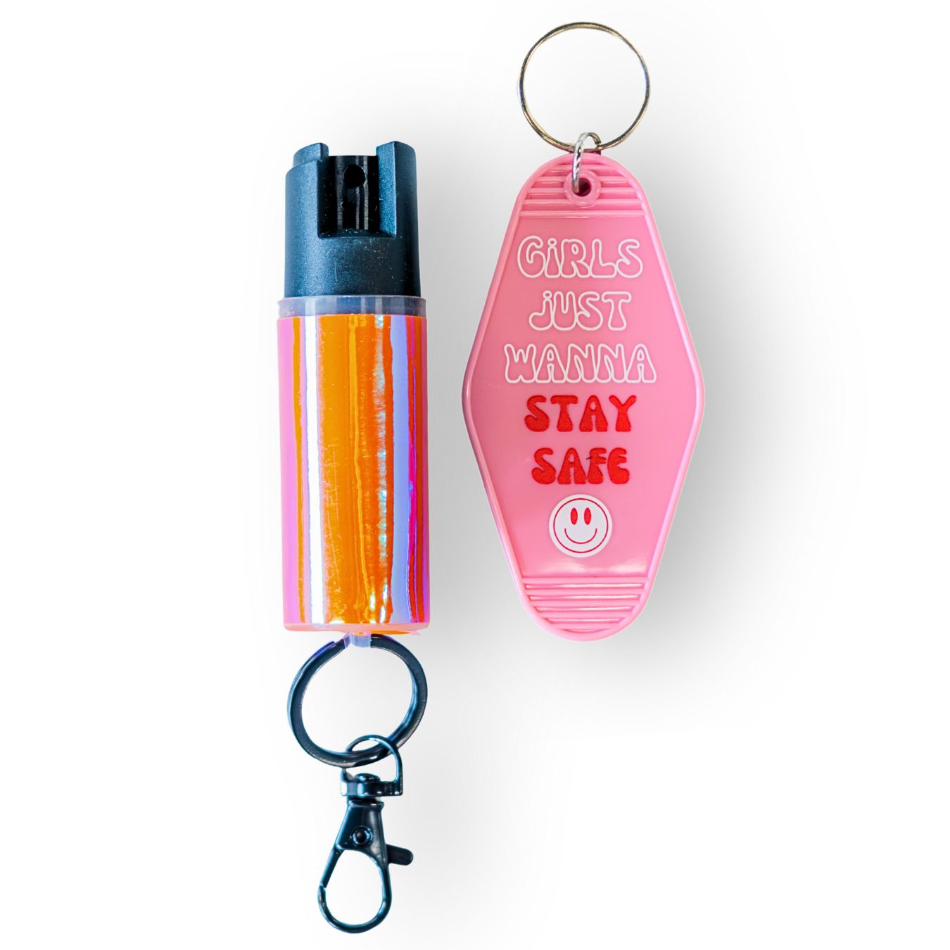 Motel Keychain + Pepper Spray Bundle