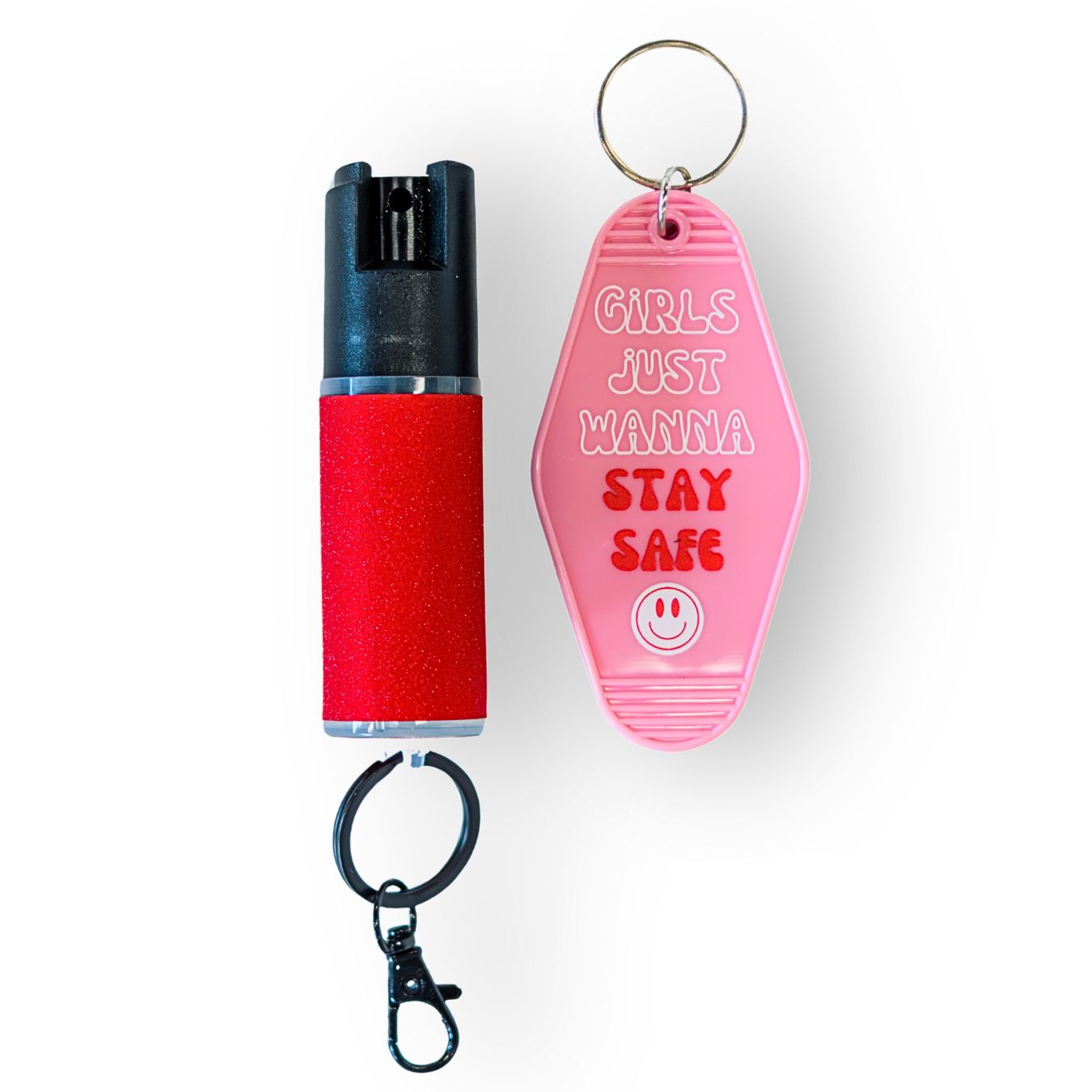 Motel Keychain + Pepper Spray Bundle