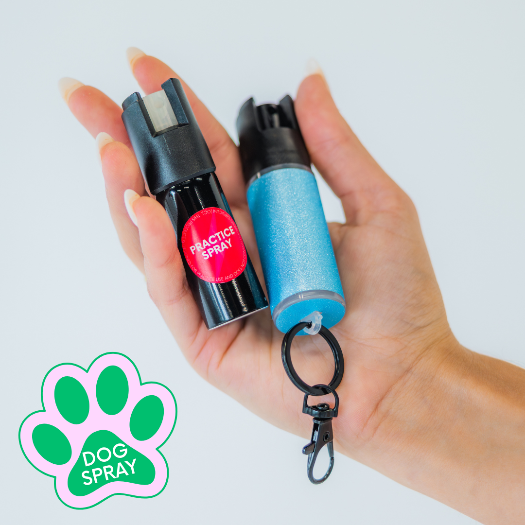 Dog Spray + Practice Spray Bundle