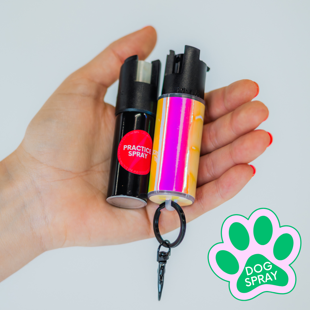 Dog Spray + Practice Spray Bundle