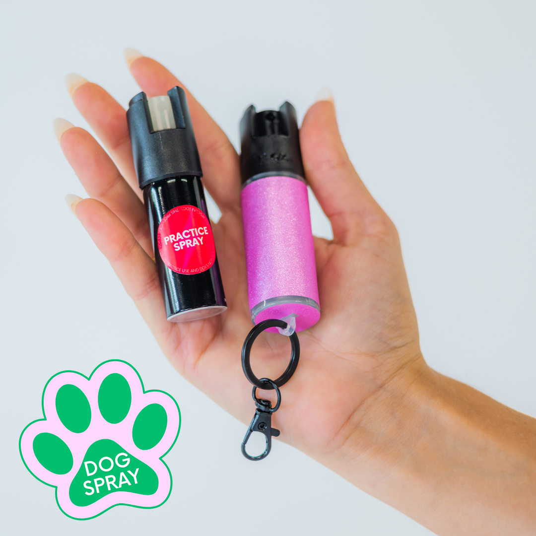 Dog Spray + Practice Spray Bundle
