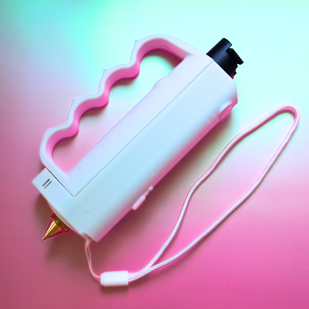 sidekick on iridescent background