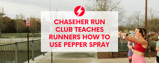 ChaseHer Run Club Teaches Runners How to Use Pepper Spray