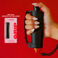 Black Safely Sidekick strap grip best pepper spray for runners personal safety device grip women