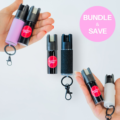 3-Pack Pepper + Practice Spray
