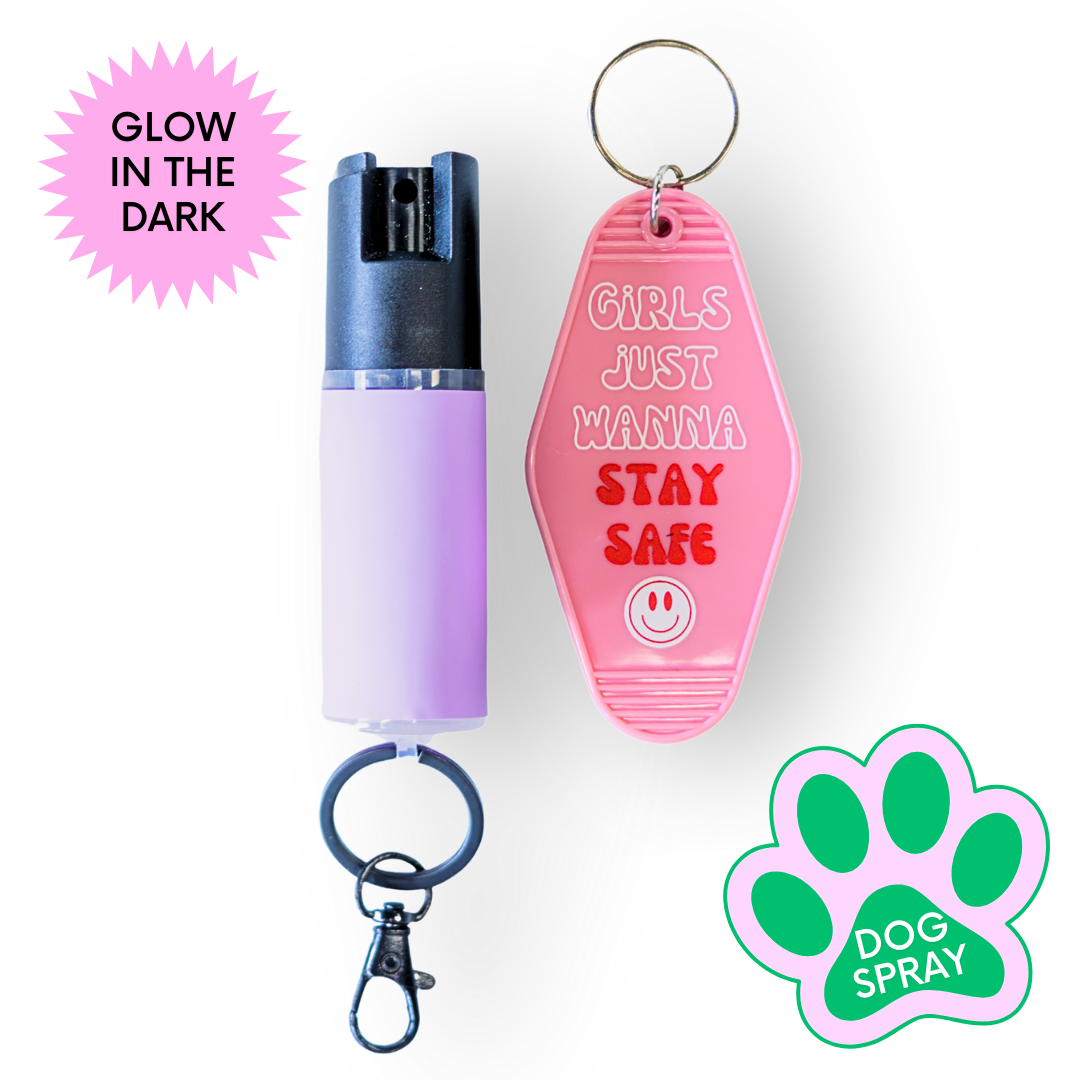 Motel Keychain + Dog Spray Bundle