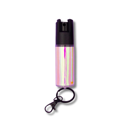 pink holographic pepper spray maximum strength