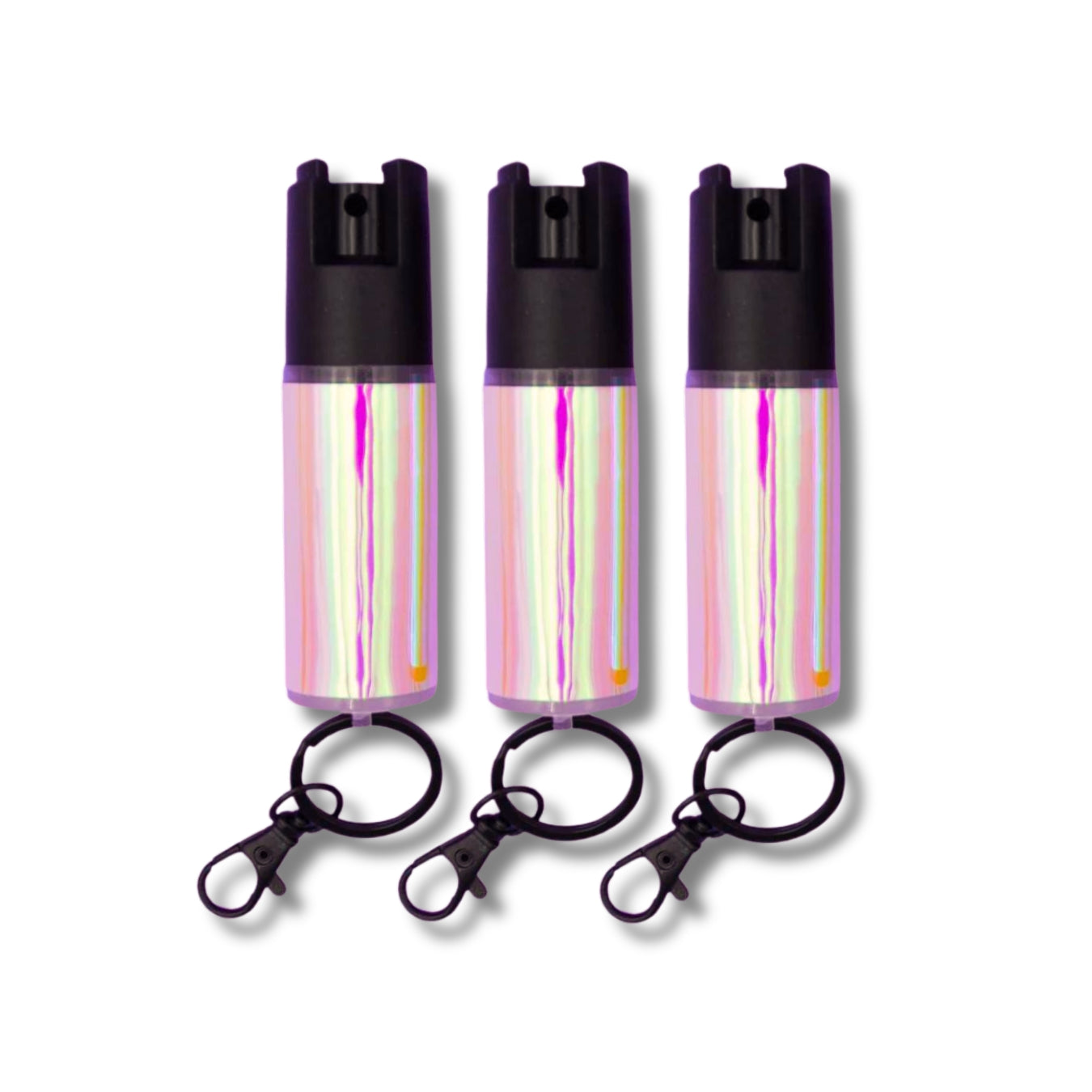 pink holographic pepper spray maximum strength