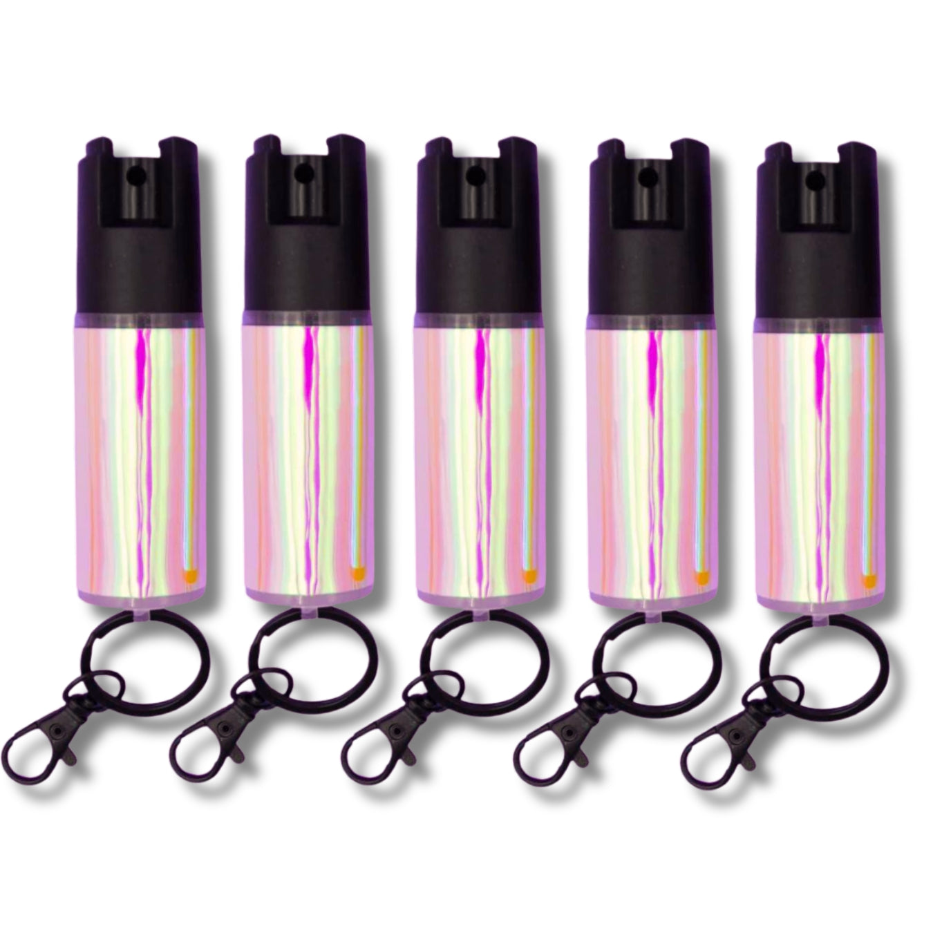 pink holographic pepper spray maximum strength