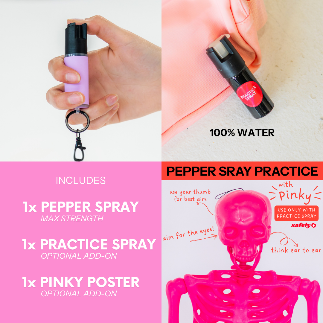 Pepper Spray + Keychain