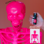 Safely practice spray Pinky poster pepper spray training tool how to practice with pepper spray