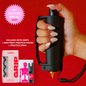 Black Safely Confidence Kit bundle complete personal safety device set for women self defense