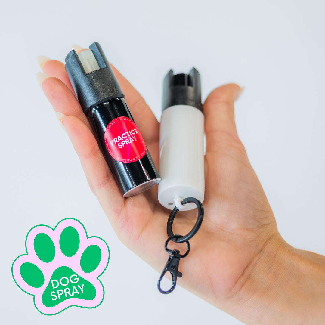 Dog Spray + Practice Spray Bundle