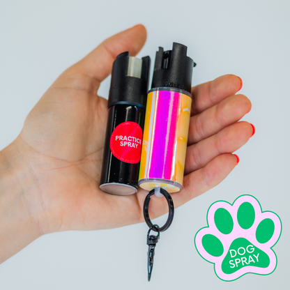Dog Spray + Practice Spray Bundle