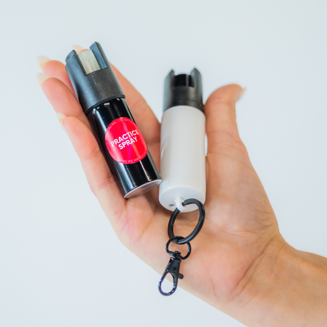 Pepper Spray + Keychain