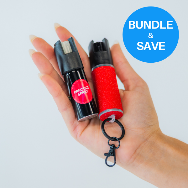 Pepper Spray + Practice Spray Bundle | Perfect Your Self-Defense Skills ...