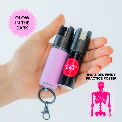 Pepper Spray + Keychain
