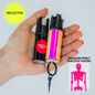 Safely opal blush pepper spray and practice spray bundle personal safety product for women