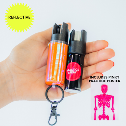 Pepper Spray + Keychain