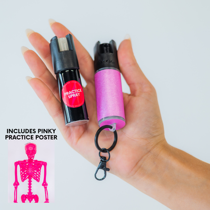 Pepper Spray + Keychain