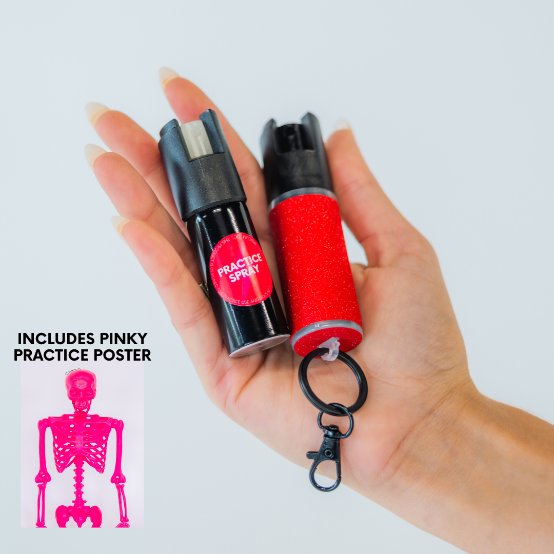 Pepper Spray + Keychain