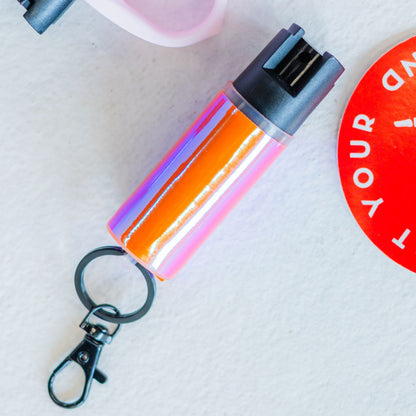 Pepper Spray + Keychain