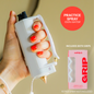 White Safely Sidekick with both grips and practice spray